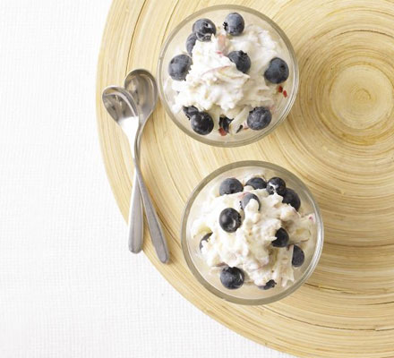 Blueberry Bircher pots