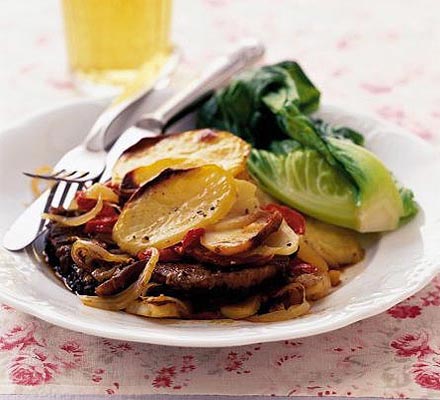 Steak supper for two or more