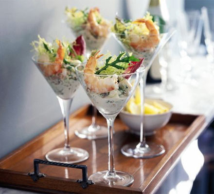 Prawn & fennel cocktail