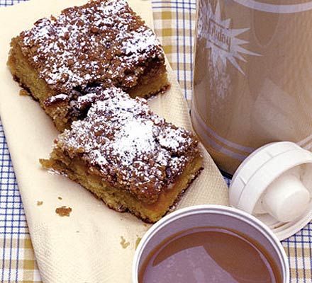 Apricot crumb squares