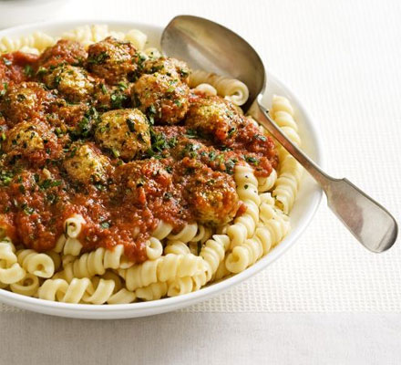 Herbed turkey meatballs