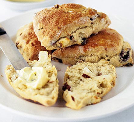 Mediterranean scones