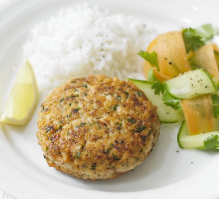 Superhealthy salmon burgers