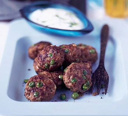 Spicy lamb patties