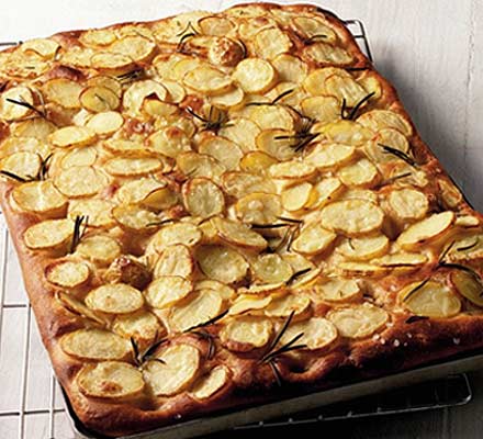 Potato focaccia Pugliese