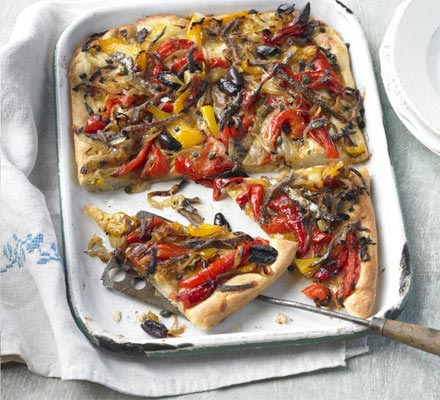 Pepper pissaladière