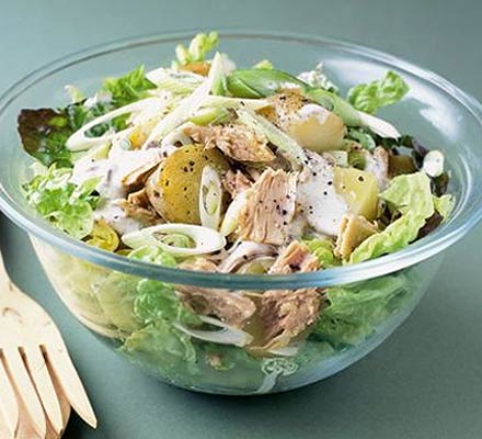 New potato & tuna salad