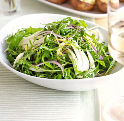 Tangy fennel & rocket salad