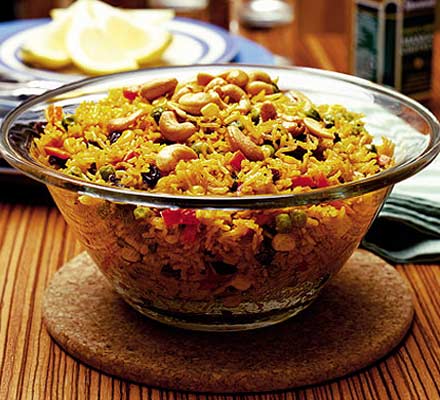 Easy veggie biryani