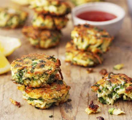 Herb & spice paneer fritters