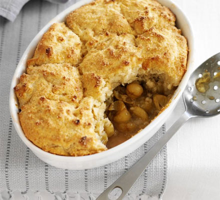 Easy gooseberry cobbler