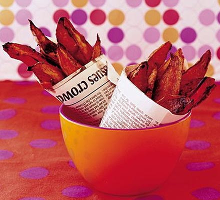 Sweet potato chips