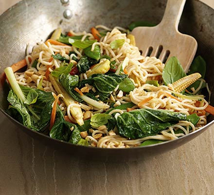 Thai satay stir-fry