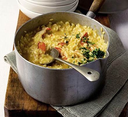 Prawn risotto