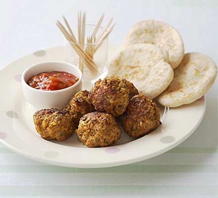 Spicy meatballs