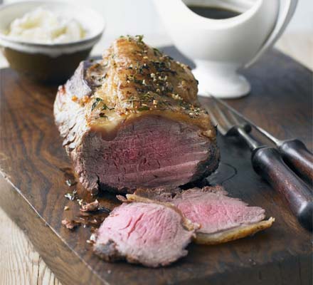 Roast sirloin of beef & Port gravy