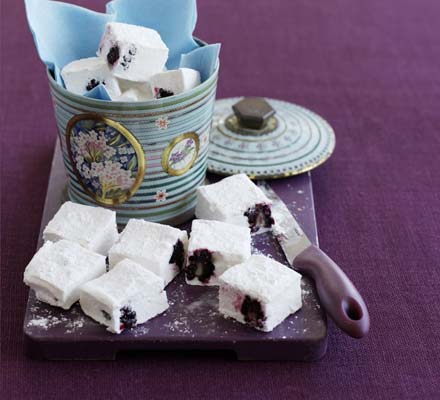 Bramble marshmallows