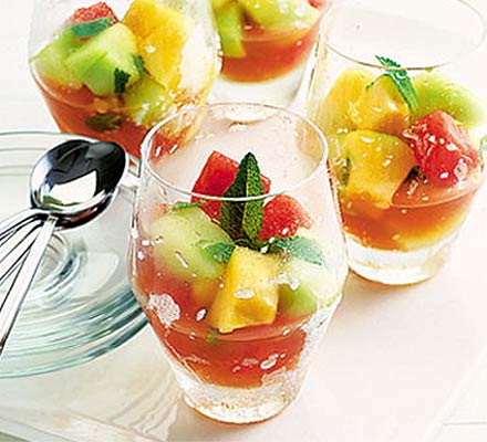 Melon & Campari cooler