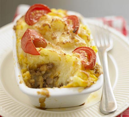 Tasty cottage pies