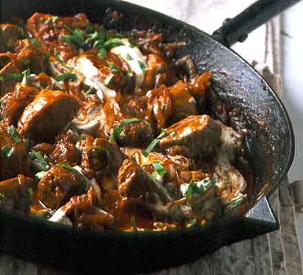 Mary’s paprika pork in a pot