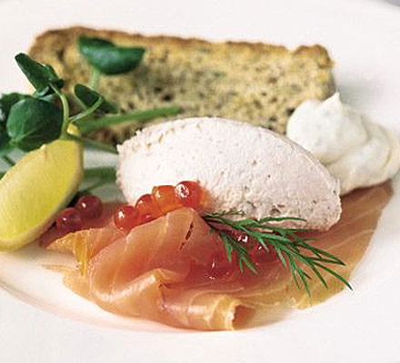 Salmon rillettes