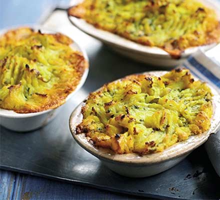 Spiced parsnip shepherd’s pies