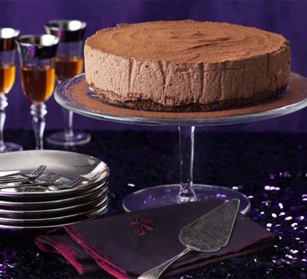 Chocolate & chestnut truffle torte