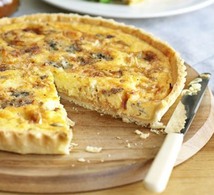 Cheeseboard & onion tart