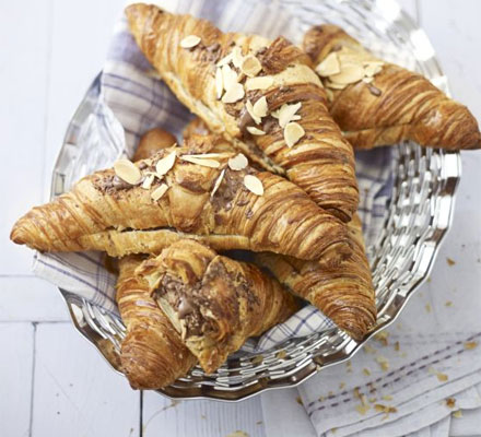 Chocolate & almond croissants