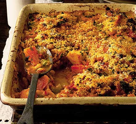 Roast vegetable cassoulet