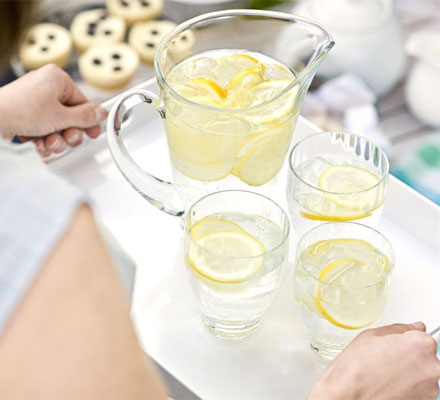 Ginger lemon fizz