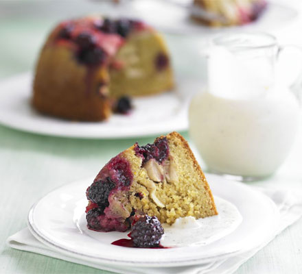 The ultimate makeover: Sponge pudding & custard