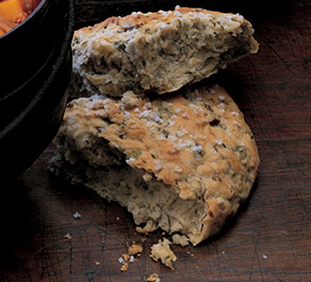 Courgette & mushroom bread