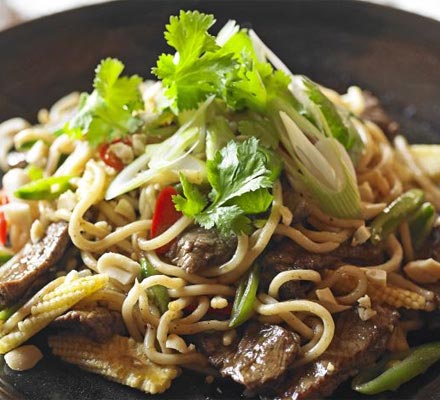 Beef stir-fry