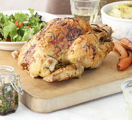 Rosemary & lemon roast chicken