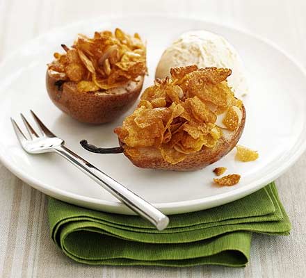 Honey nut crunch pears