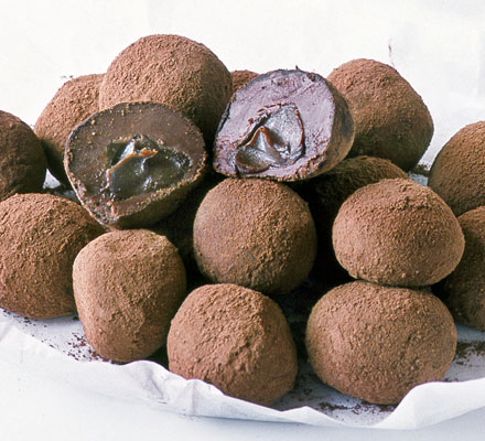 Melting middle truffles