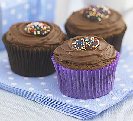 Dad’s chocolate drop cakes