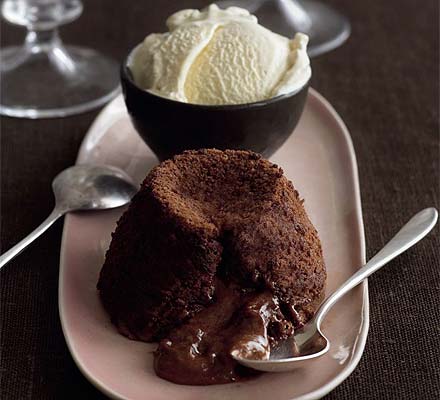 Chocolate pecan fondants