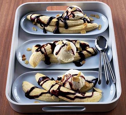 Speedy banana splits