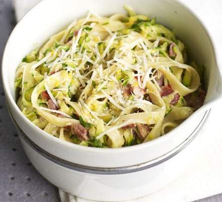 Courgette, lemon & chilli tagliatelle