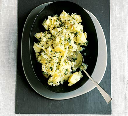 Crushed potatoes