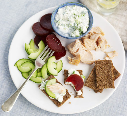 Super-quick Scandi supper