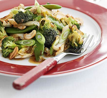 Summery chicken stir-fry