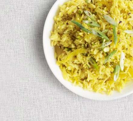 Pistachio pilau rice