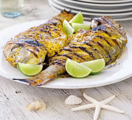 Tikka-style fish