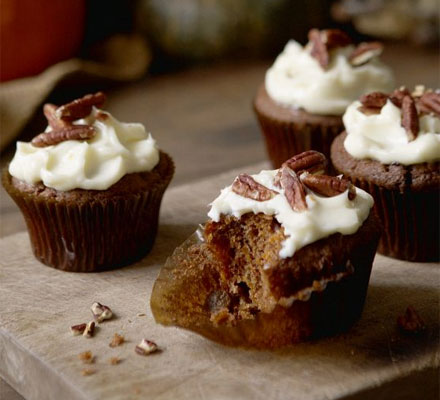 Pumpkin passion cupcakes