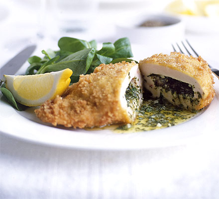 Modern-day chicken Kiev