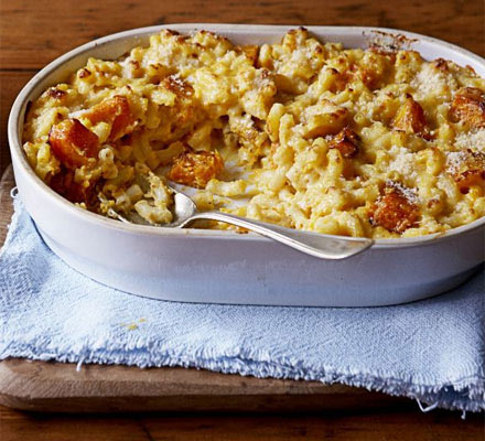 Butternut macaroni cheese