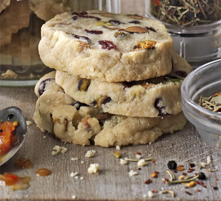 Pistachio & cranberry cookies